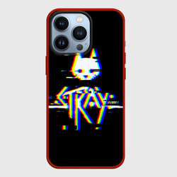 Чехол для iPhone 13 Pro Stray glitch logo