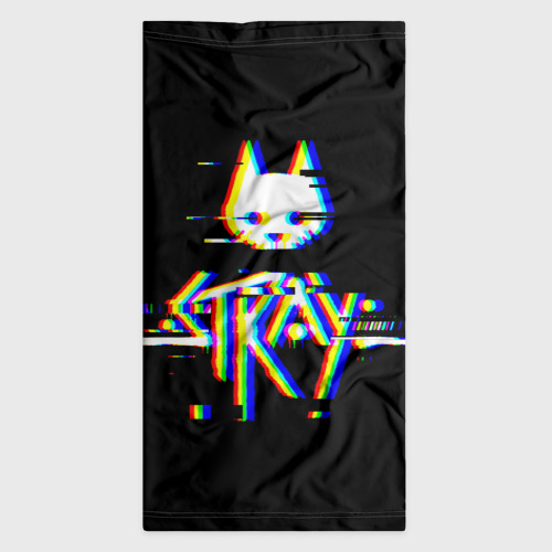 Бандана-труба 3D Stray glitch logo, цвет 3D печать - фото 7