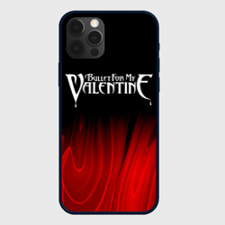 Чехол для iPhone 12 Pro Bullet For My Valentine red plasma