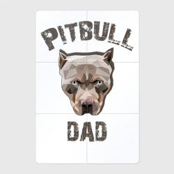 Магнитный плакат 2Х3 Pitbull dad