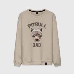 Мужской свитшот хлопок Pitbull dad