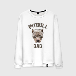 Мужской свитшот хлопок Pitbull dad