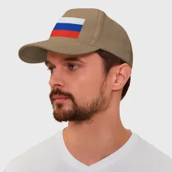 Бейсболка Триколор - флаг России плетёный - фото 2