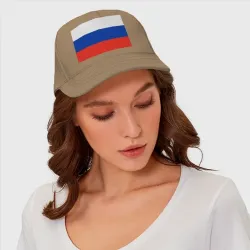 Бейсболка Триколор - флаг России плетёный - фото 3