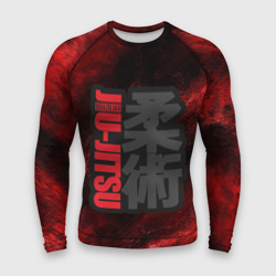 Мужской рашгард 3D Jiu-Jitsu Bazilian Black-Red