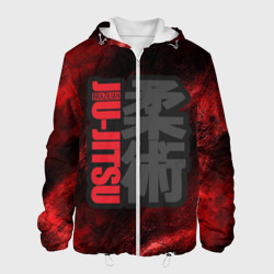 Мужская куртка 3D Jiu-Jitsu Bazilian Black-Red