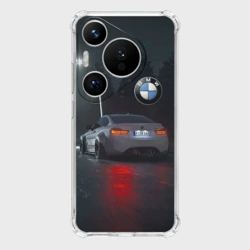 Чехол для Huawei Pura 70 Pro Крутая бэха на ночной трассе