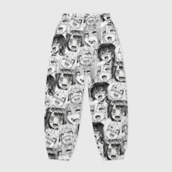 Женские джоггеры оверсайз 3D Разные девушки Ахегао