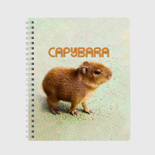 Тетрадь Детёныш капибара