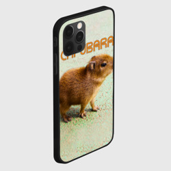Чехол для iPhone 12 Pro Детёныш капибара - фото 2
