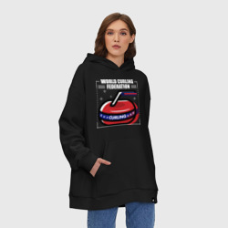Худи SuperOversize хлопок Кёрлинг - спорт для стрессоустойчивых - фото 2