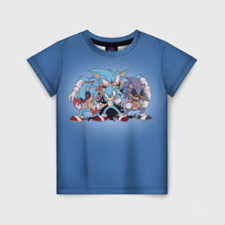 Детская футболка 3D Sonic EXE