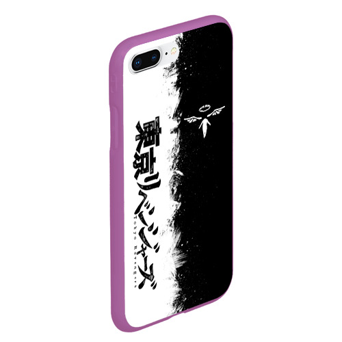 Чехол для iPhone 7Plus/8 Plus матовый с принтом Токийские мстители : Банда Вальгала, вид сбоку #3