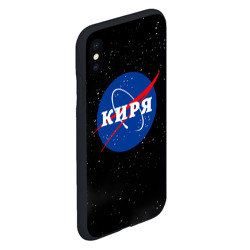 Чехол для iPhone XS Max матовый Киря НАСА космос - фото 2