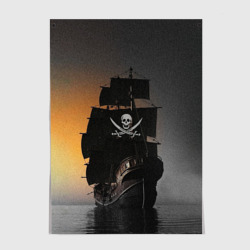 Постер Пиратский фрегат