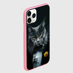 Чехол для iPhone 11 Pro Max матовый Мейн-кун в смокинге и с сигарой - фото 2