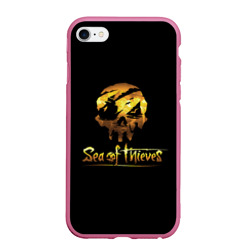 Чехол для iPhone 6/6S матовый Sea of thieves лого