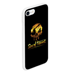 Чехол для iPhone 7/8 матовый Sea of thieves лого - фото 2