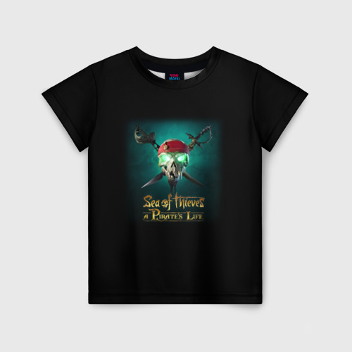 Детская футболка 3D Sea of thieves арт, цвет 3D печать