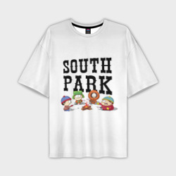 Мужская футболка oversize 3D South Park кострёр