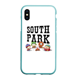 Чехол для iPhone XS Max матовый South Park кострёр