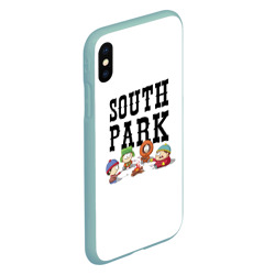 Чехол для iPhone XS Max матовый South Park кострёр - фото 2