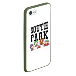 Чехол для iPhone 5/5S матовый South Park кострёр - фото 2