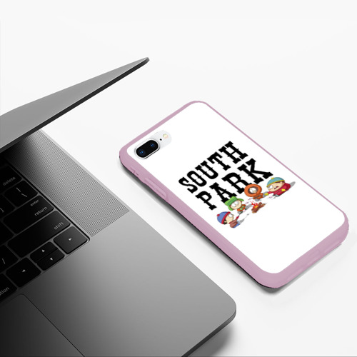 Чехол для iPhone 7Plus/8 Plus матовый с принтом South park кострёр, фото #5