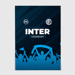 Постер Inter legendary форма фанатов