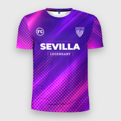 Мужская футболка 3D Slim Sevilla legendary sport grunge