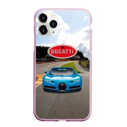 Чехол для iPhone 11 Pro Max матовый Bugatti - motorsport  гоночная трасса