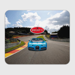 Прямоугольный коврик для мышки Bugatti - motorsport  гоночная трасса