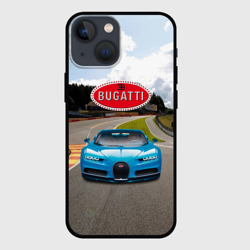Чехол для iPhone 13 mini Bugatti - motorsport  гоночная трасса
