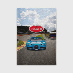 Обложка для автодокументов Bugatti - motorsport  гоночная трасса