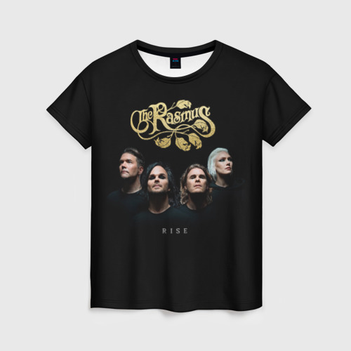 Женская футболка 3D The Rasmus rise, цвет 3D печать