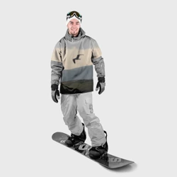 Накидка на куртку 3D Чайка над холмами - фото 2