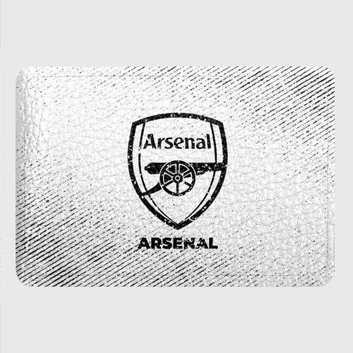 Картхолдер с принтом Arsenal с потертостями на светлом фоне - фото 4