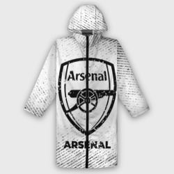 Мужской дождевик 3D Arsenal с потертостями на светлом фоне