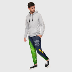 Мужские брюки 3D PSG football field - фото 2