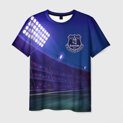 Мужская футболка 3D Everton ночное поле