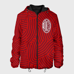 Мужская куртка 3D AC Milan отпечатки