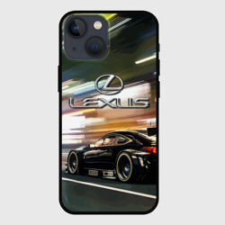 Чехол для iPhone 13 mini Lexus - скоростной режим