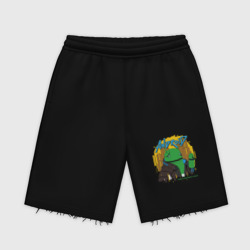 Мужские трикотажные шорты футер хлопок Cyberdroid