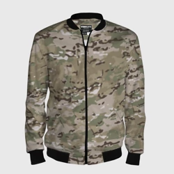 Мужской бомбер 3D Мультикам камуфляж