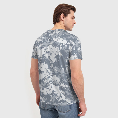 Мужская футболка 3D UCP камуфляж США, цвет 3D печать - фото 4
