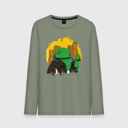 Мужской лонгслив хлопок Cyberdroid 2077