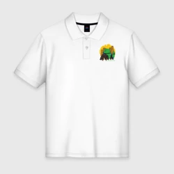 Мужское поло хлопок Cyberdroid 2077