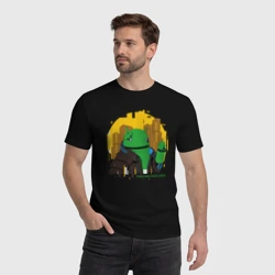 Мужская футболка хлопок Cyberdroid 2077 - фото 2