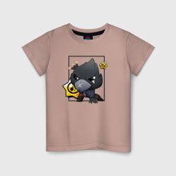 Фанки поп Ворон – Детская футболка хлопок с принтом купить со скидкой в -20%