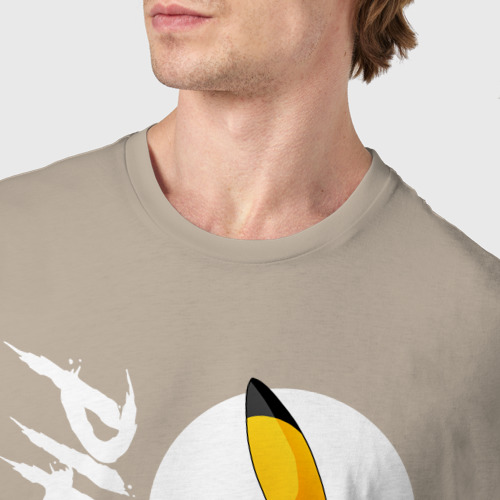 Мужская футболка хлопок Funko pop Pikachu, цвет миндальный - фото 6